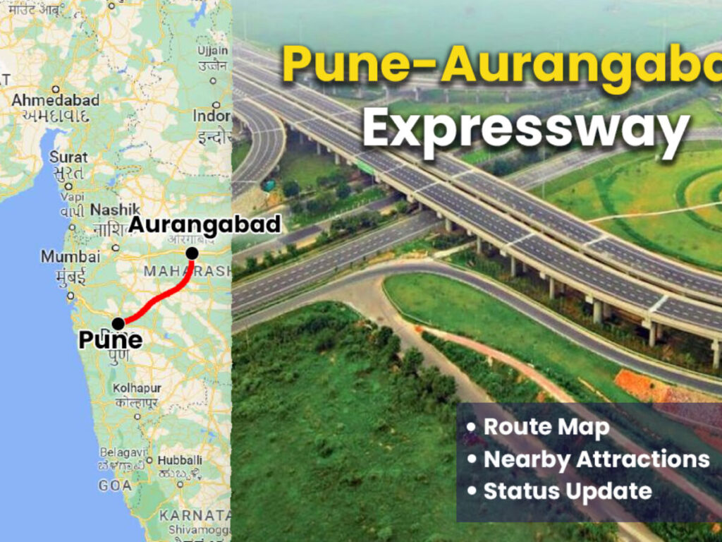 Aurangabad to Pune Taxi highway route view