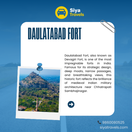 Daulatabad Fort historic hill fort near Sambhajinagar