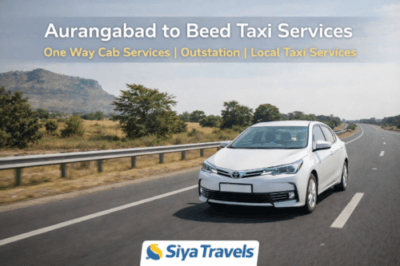 Aurangabad Beed distance taxi service by Siya Travels