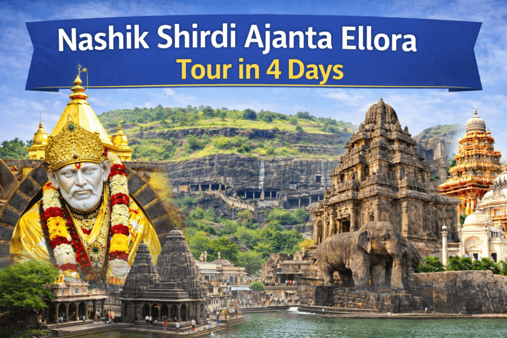 Nashik Shirdi Ajanta Ellora 4 Days Tour Package