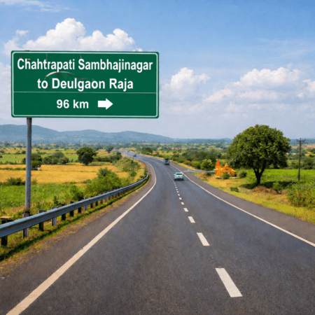 Chhatrapati Sambhajinagar to Deulgaon Raja road route 96 km highway taxi travel