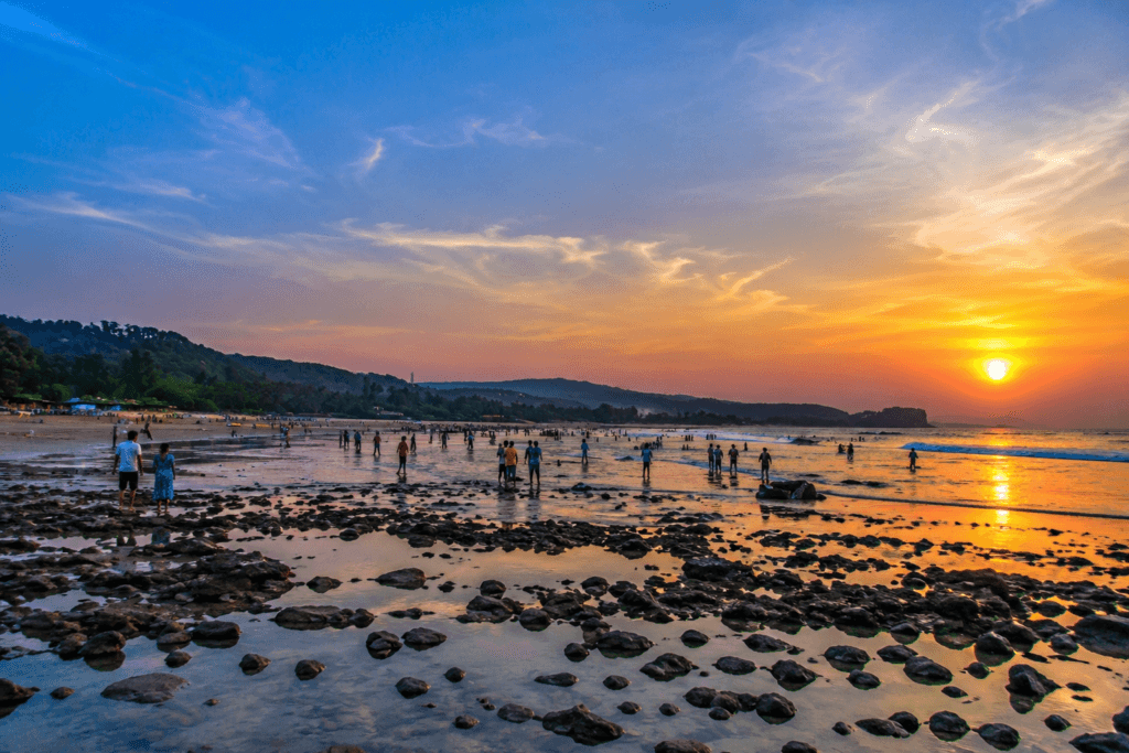 Kashid Beach Tourism Maharashtra white sand beach scenic Arabian Sea Konkan coastal destination
