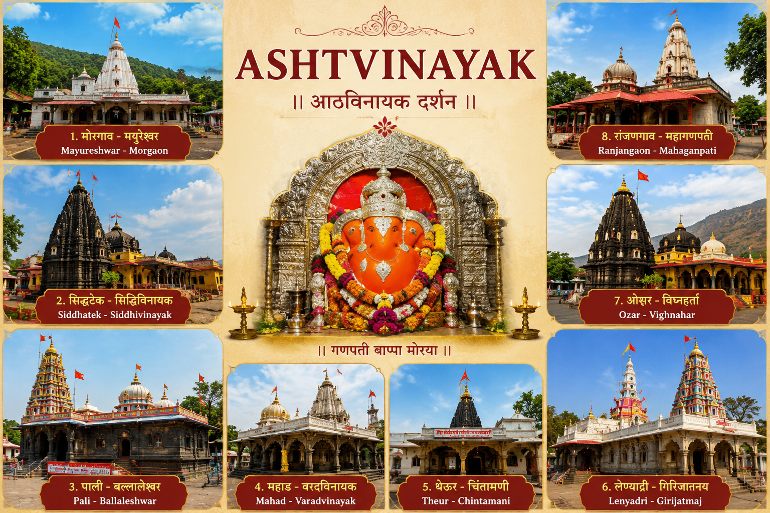Ashtavinayak Temples
