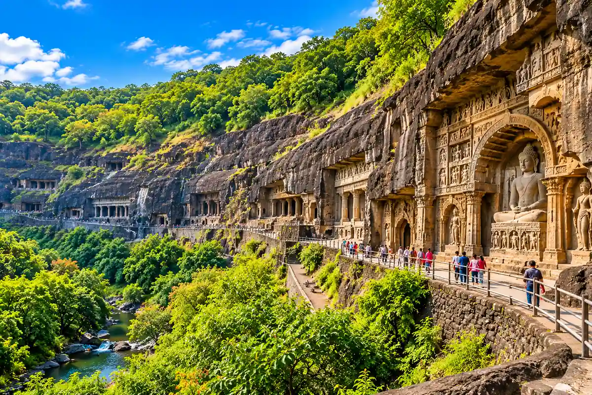 Ajanta Caves, Maharashtra