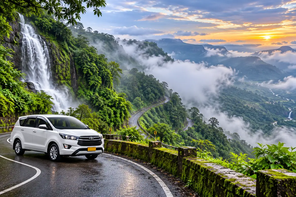Amboli Ghat in Sindhudurg district, Maharashtra