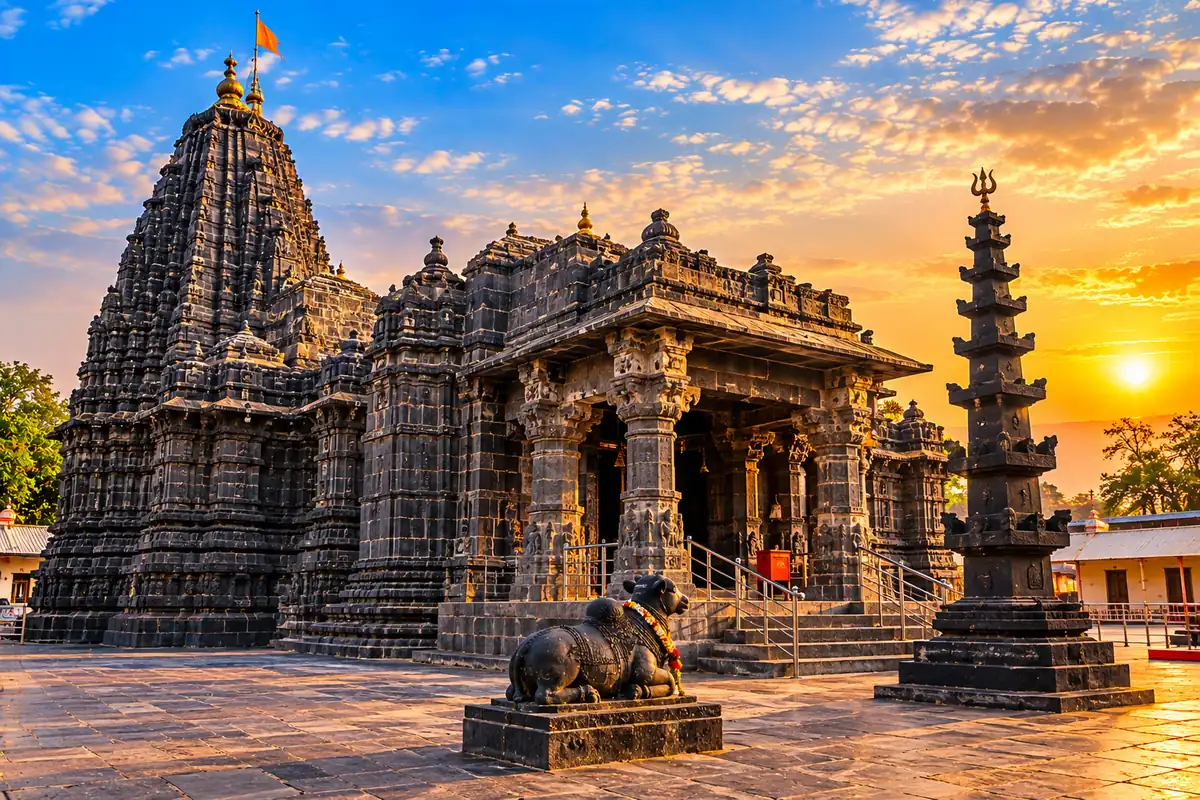 Aundha Nagnath Jyotirlinga Temple in Hingoli district, Maharashtra