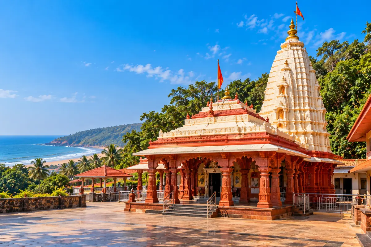 Chandika Devi Temple in Ratnagiri district, Maharashtra