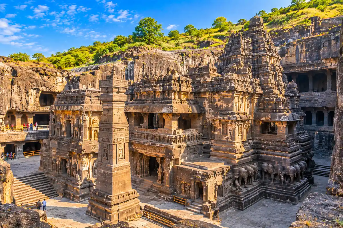 Ellora Caves, Maharashtra