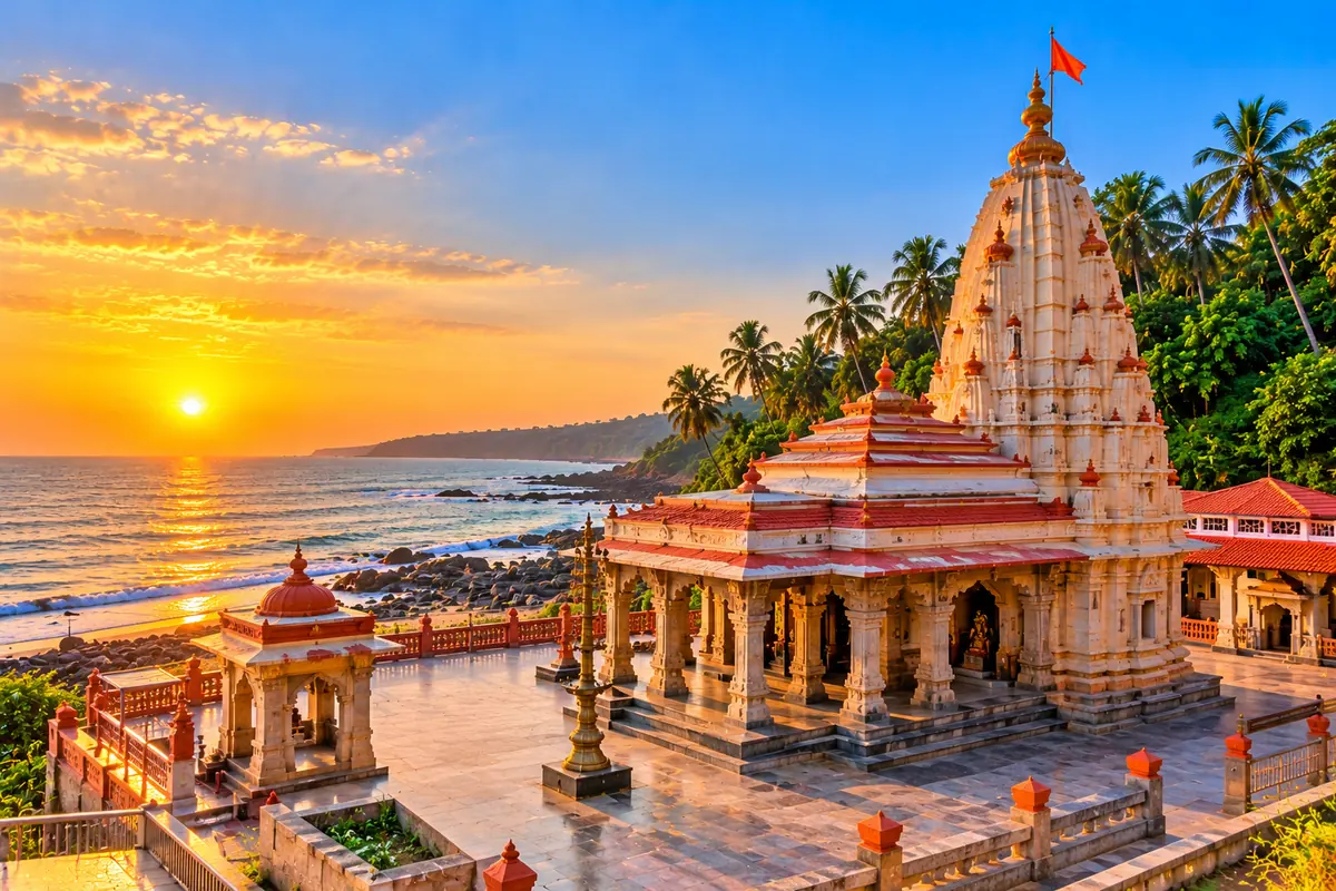 Kunkeshwar Temple at Kunkeshwar, Devgad, Sindhudurg, Maharashtra