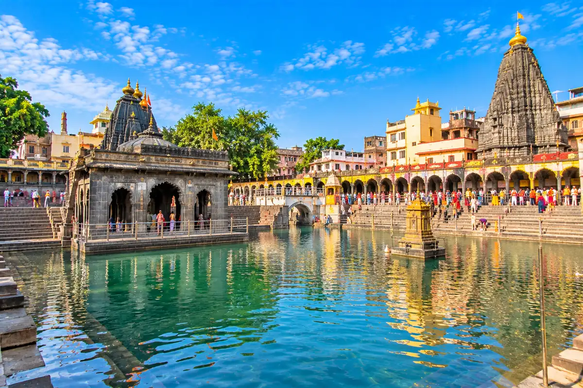 Kushavarta Kund sacred pond at Trimbakeshwar, Nashik, Maharashtra