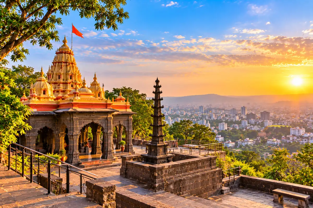 Parvati Hill temples in Pune, Maharashtra