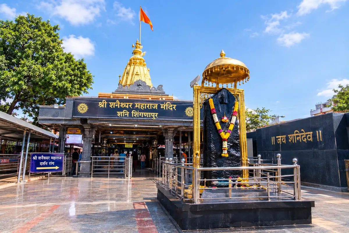 Shani Shingnapur Temple in Ahilyanagar (Ahmednagar) district, Maharashtra