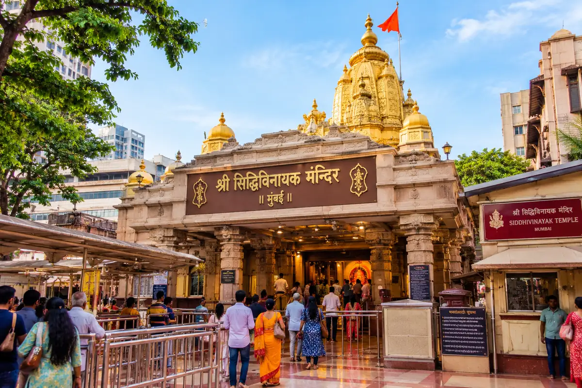 Siddhivinayak Temple in Prabhadevi, Mumbai, Maharashtra
