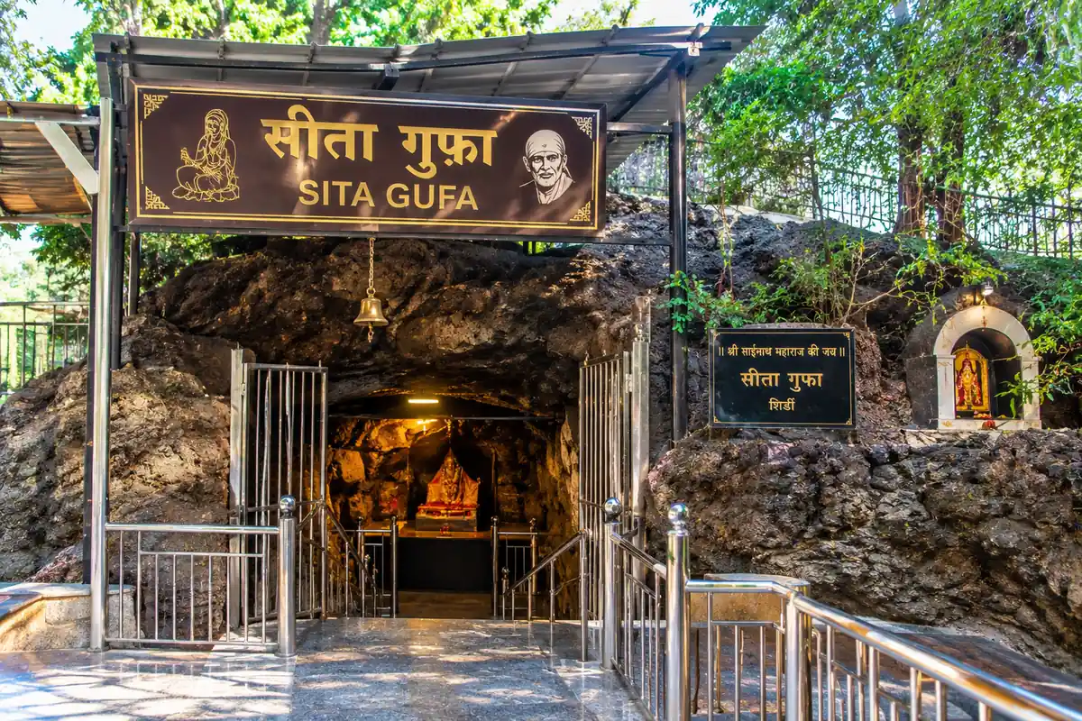 Sita Gufa cave at Panchavati, Nashik, Maharashtra