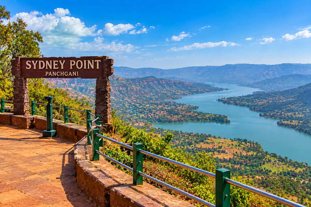 Sydney Point viewpoint in Panchgani, Satara district, Maharashtra