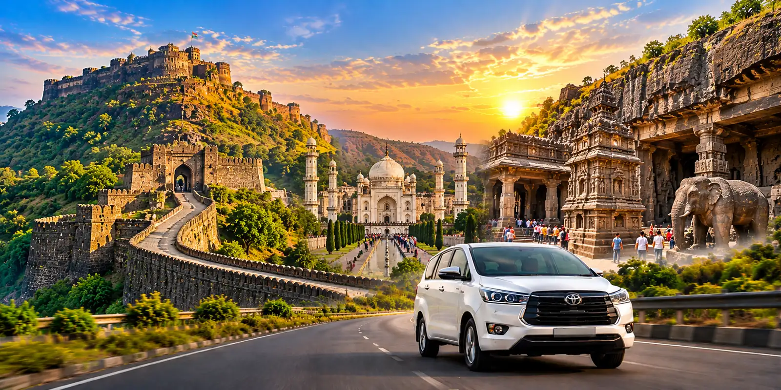 Aurangabad 2 Night 3 Days – Maharashtra tour package with private taxi