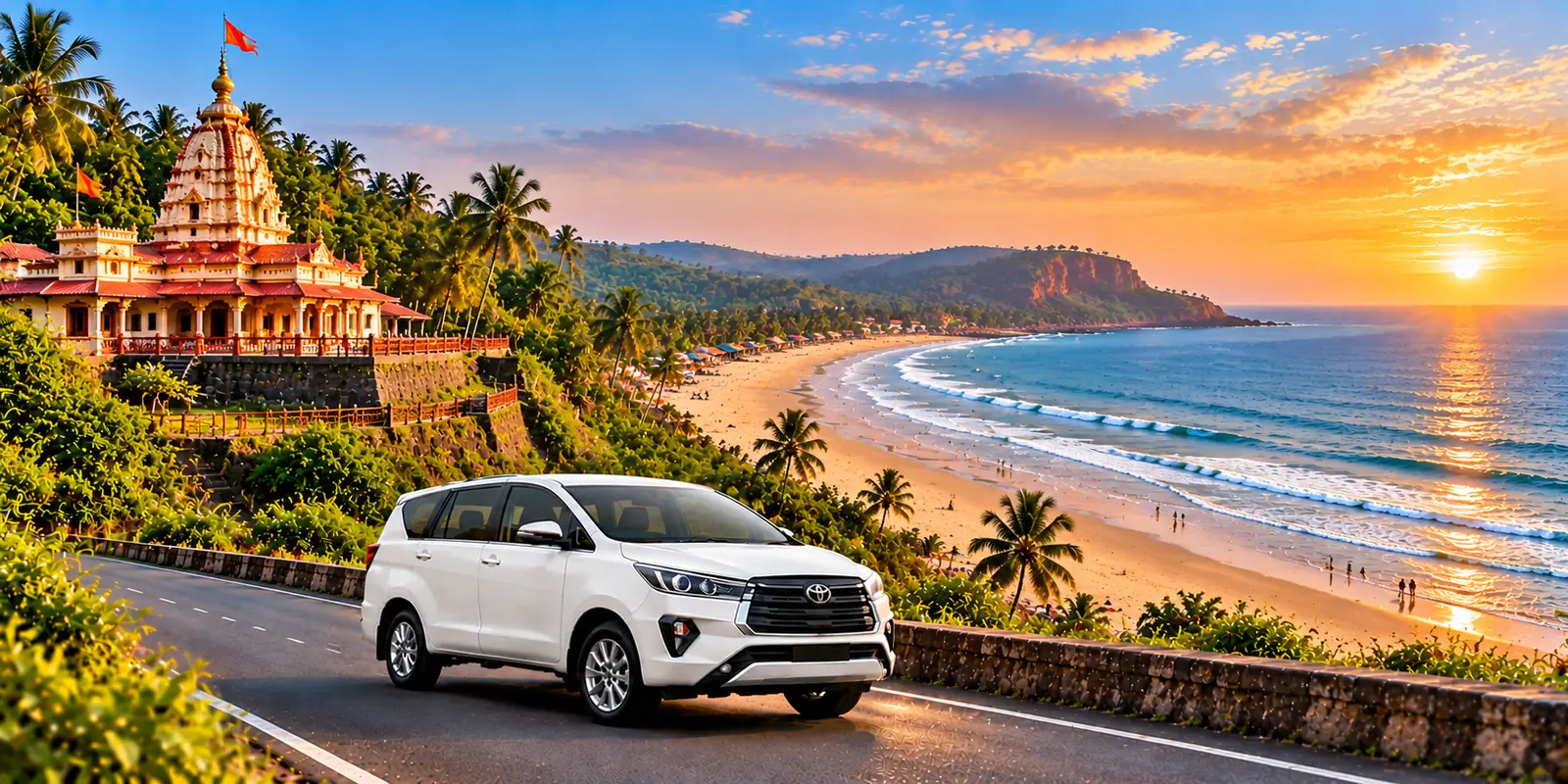 Dapoli Beach Tour – Maharashtra tour package with private taxi