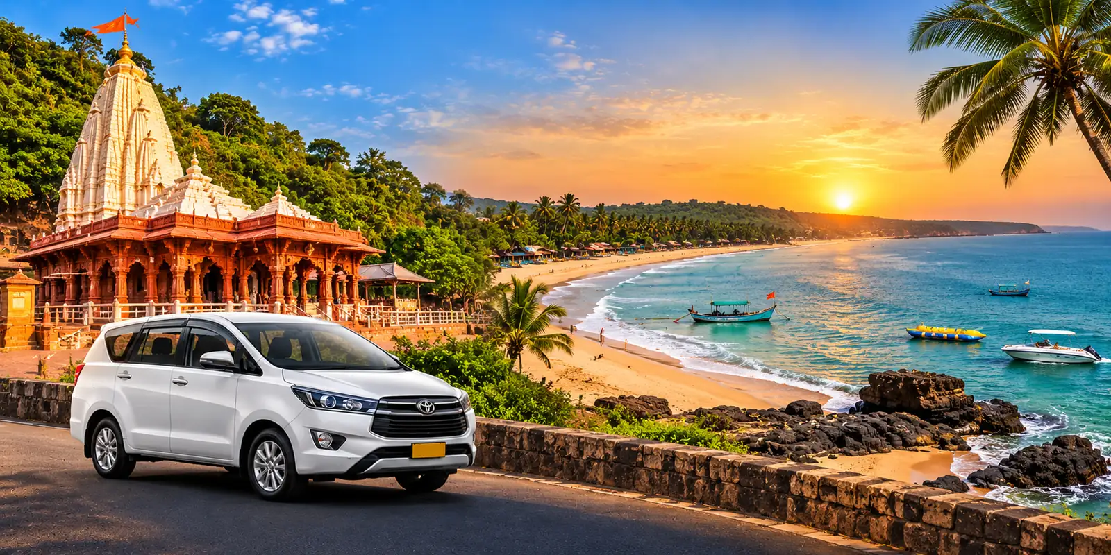 Ganpatipule - Tarkarli 5 Night 6 Days – Maharashtra tour package with private taxi