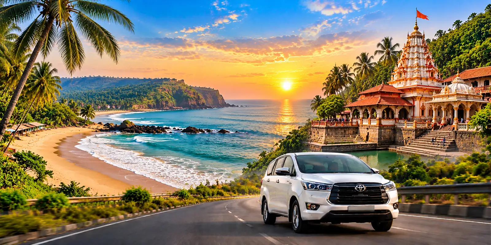 Konkan Coastal Maharashtra – tour package with private taxi