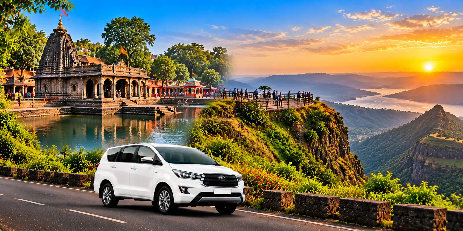 Mahabaleshwar 2 Night 3 Days – Maharashtra tour package with private taxi