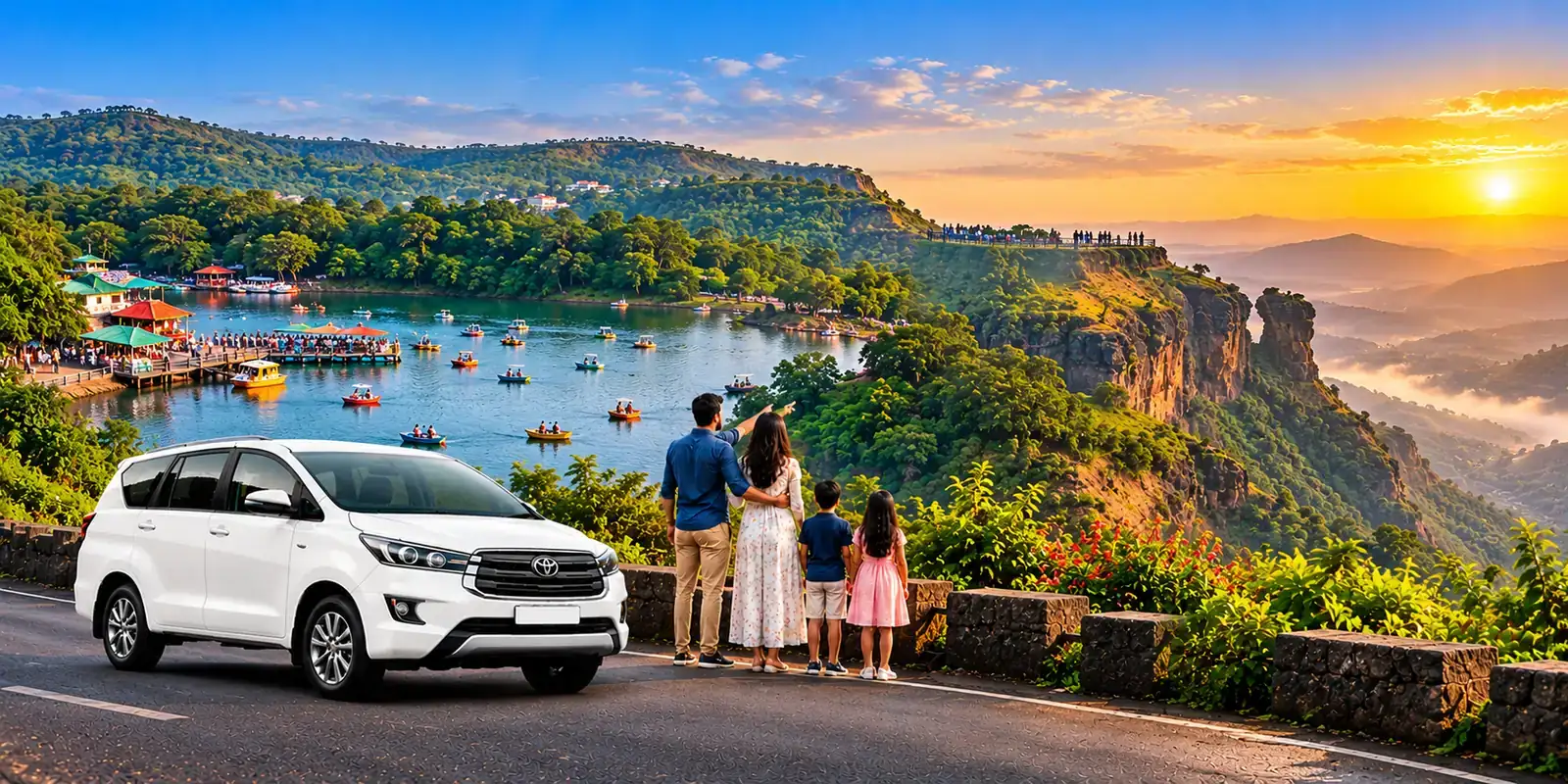 Mahabaleshwar Family Holiday – Maharashtra tour package with private taxi