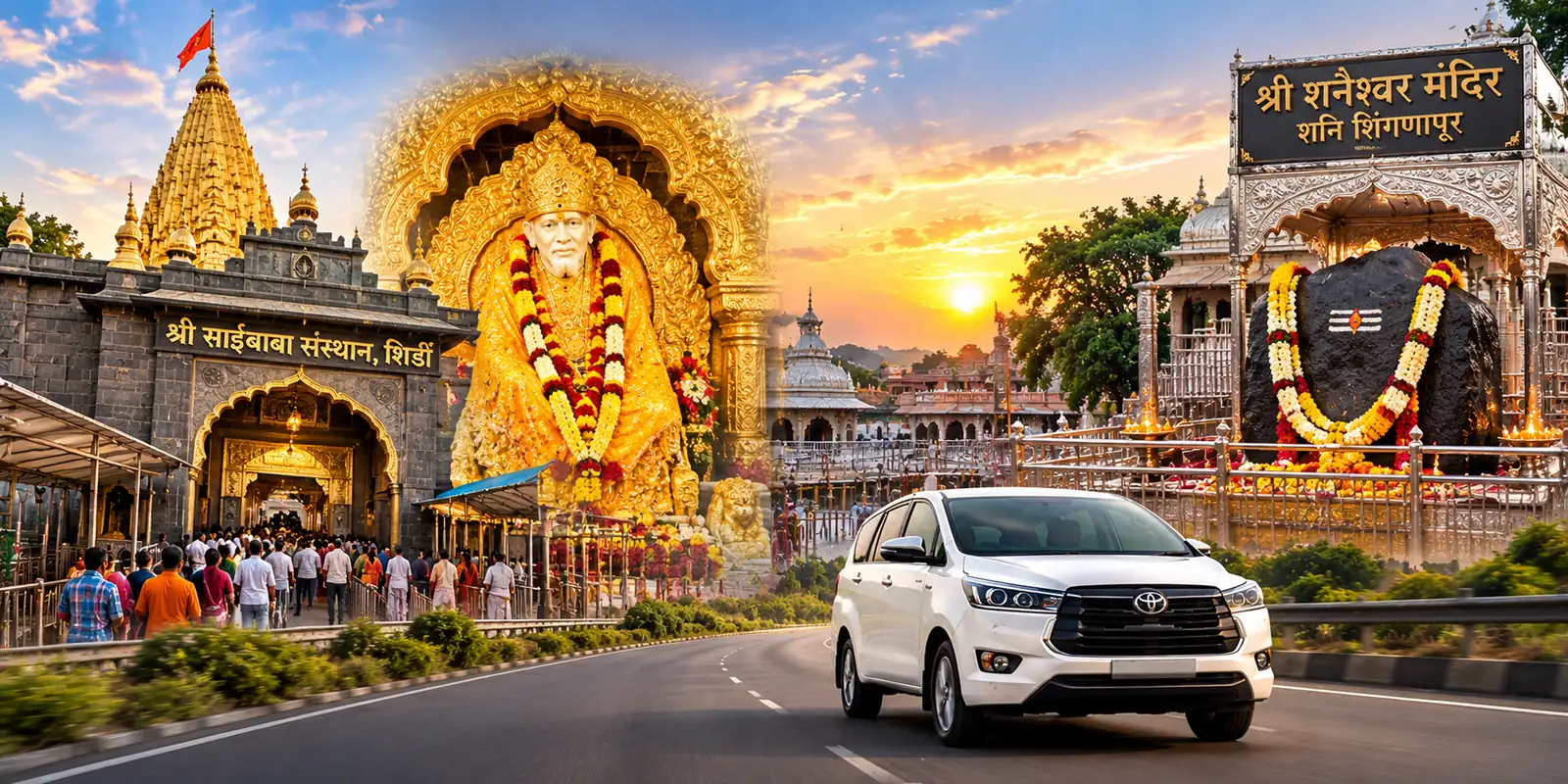 Shirdi Darshan & Shani Shingnapur – Maharashtra tour package with private taxi