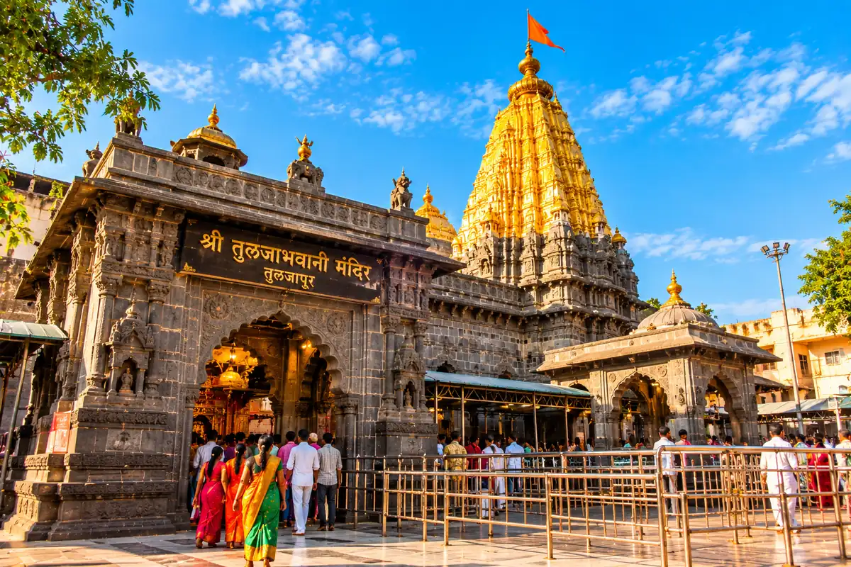 Tulja Bhavani Temple at Tuljapur, Dharashiv district, Maharashtra