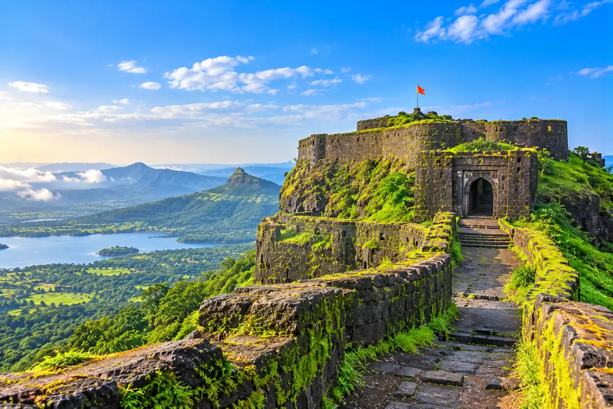 Visapur Fort near Lonavala, Pune district, Maharashtra