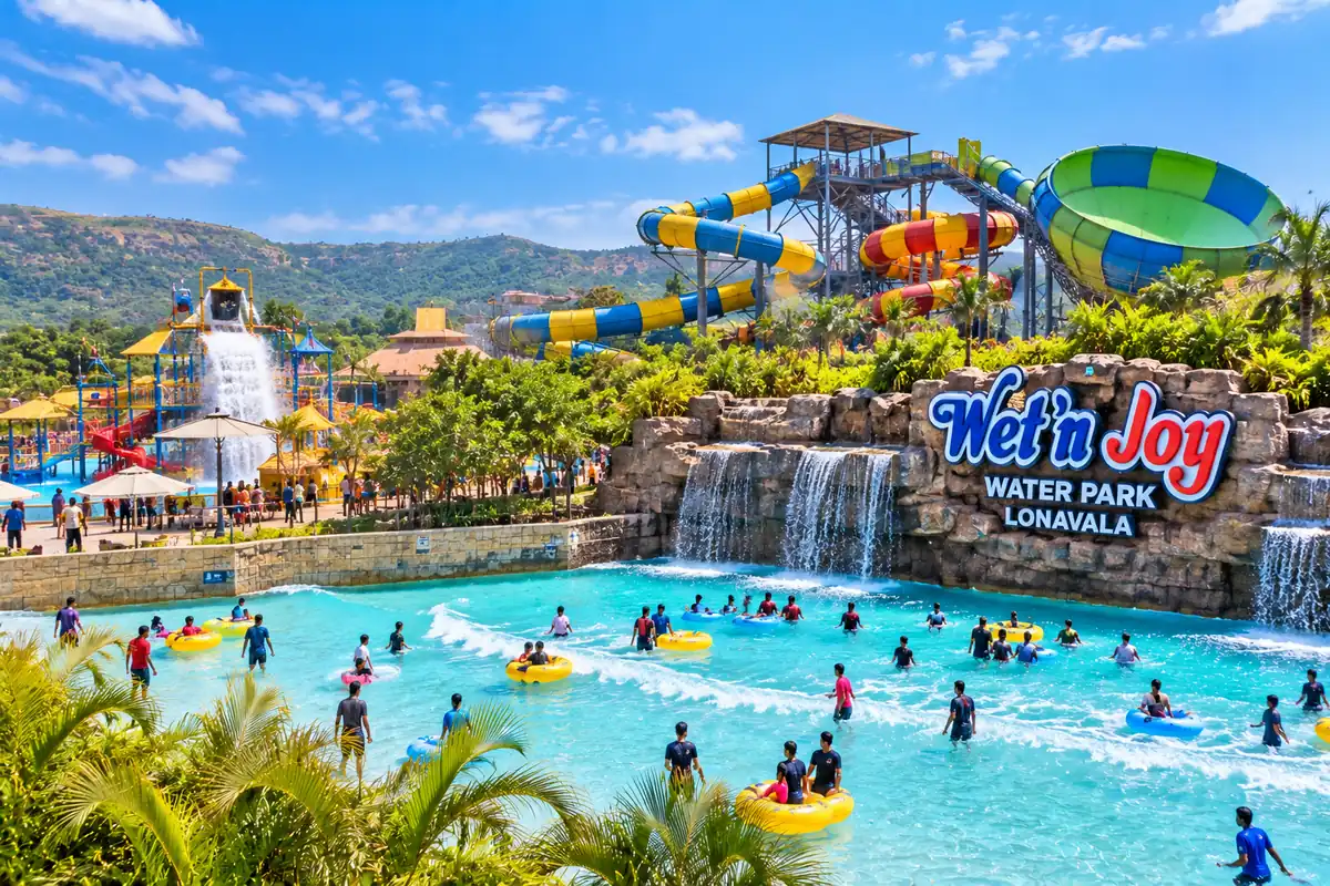 Wet N Joy Water Park in Lonavala, Pune district, Maharashtra