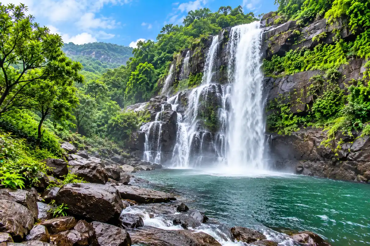 Zenith Waterfall near Khopoli, Raigad district, Maharashtra